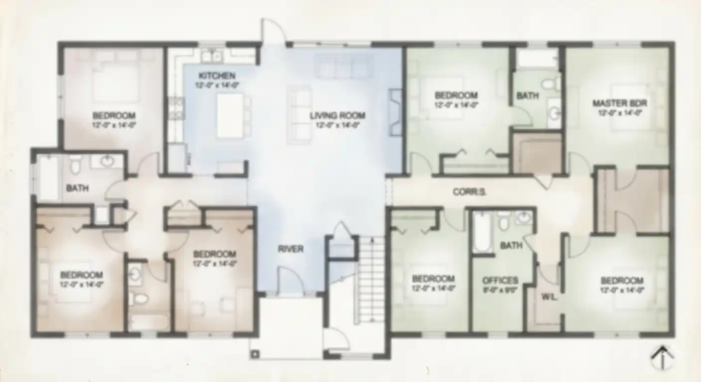 vrindavan global floorplan layoiut